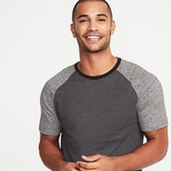 Old Navy Other - Soft-Washed Color-Blocked Tee (Blackjack)